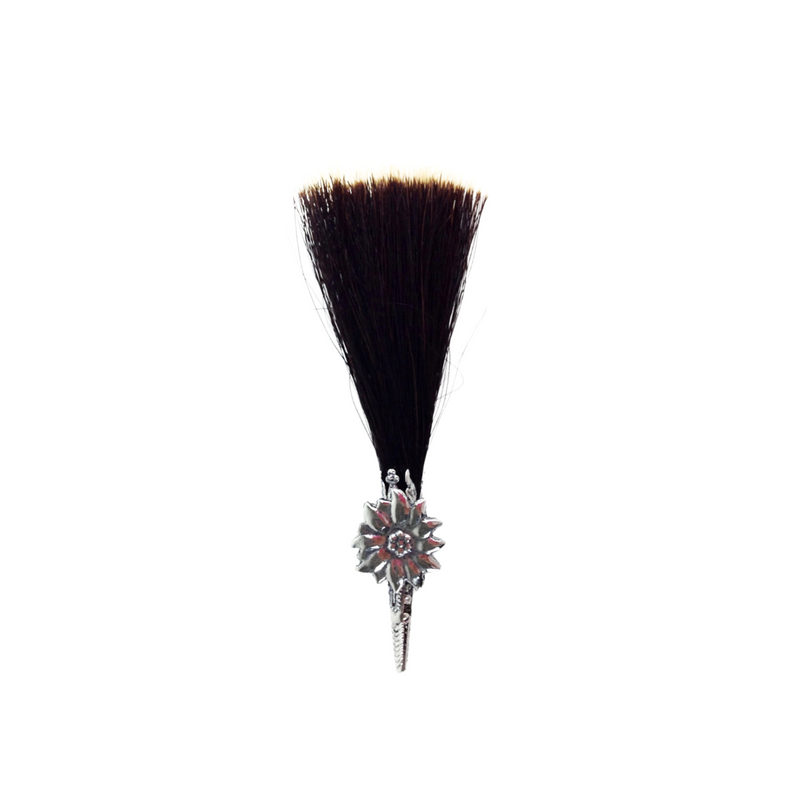 Hair Brush Edelweiss German Hat Pin