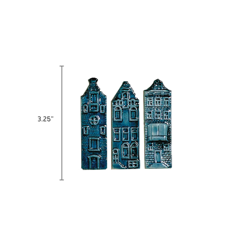 Delft Blue Canal Houses Kitchen Magnet