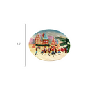 Oktoberfest German Dancers Souvenir Refrigerator Magnet