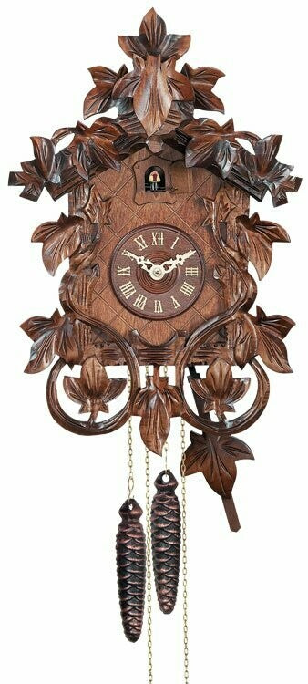 Musical Black Forest Cuckoo Clock With Dancers, Waterwheel, And Beer Drinker - 14 Inches Tall - GermanGiftOutlet.com
 - 19