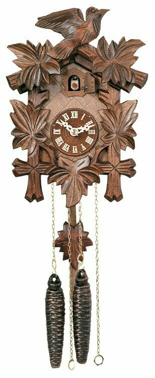 Musical Black Forest Cuckoo Clock With Dancers, Waterwheel, And Beer Drinker - 14 Inches Tall - GermanGiftOutlet.com
 - 2