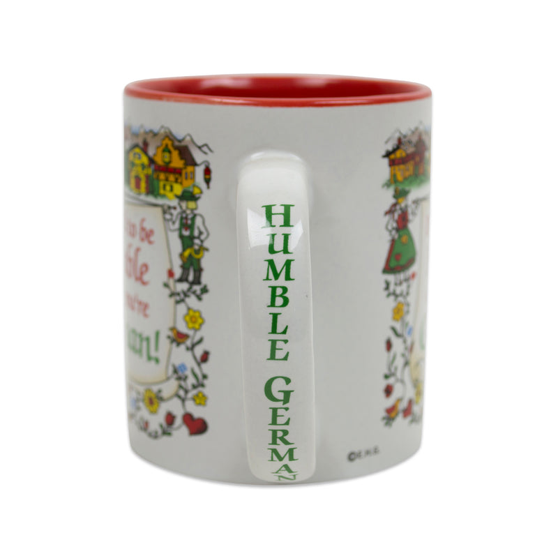 Gift for German Coffee Mug "Humble German"