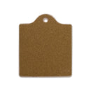 Cork Backed Ceramic Cheeseboard: Uff Da