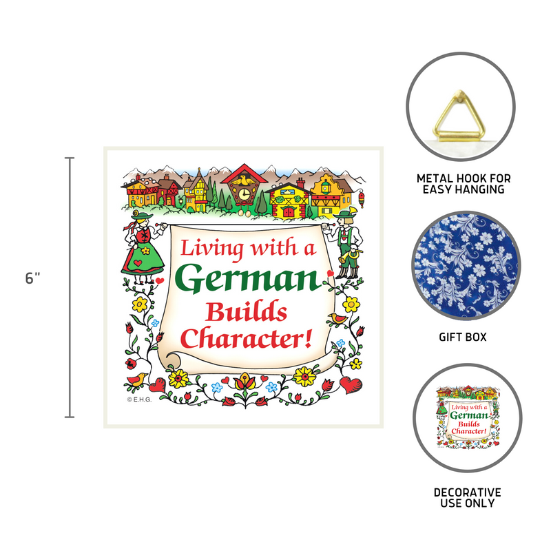 Living With A German Ceramic Wall Tile