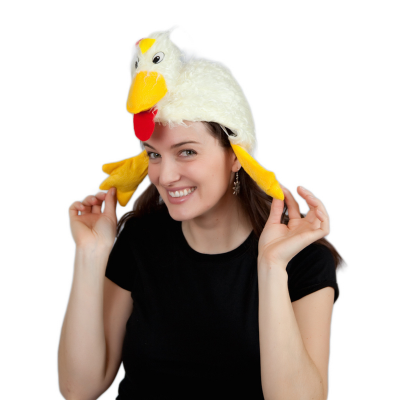 Oktoberfest Rooster Chicken Dance Party Hat