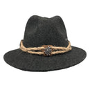 Traditional German Edelweiss Highlands 100% Wool Hat