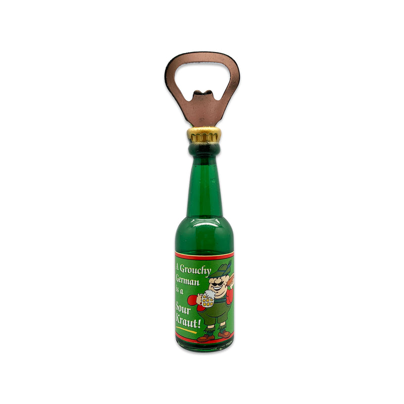 Grouchy German Oktoberfest Magnetic Bottle Openers