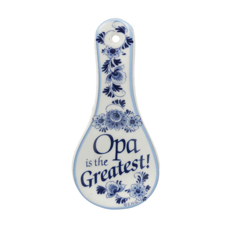 Ceramic Spoon Rest Magnet Opa..Greatest