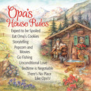 Collectible Magnet Tile: Opa House Rules