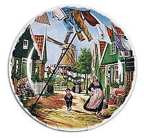 Collectors Plate Windmill Street Color