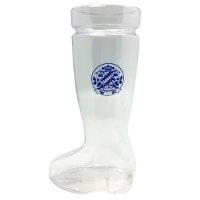 1 Liter Blank Plastic Beer Boot