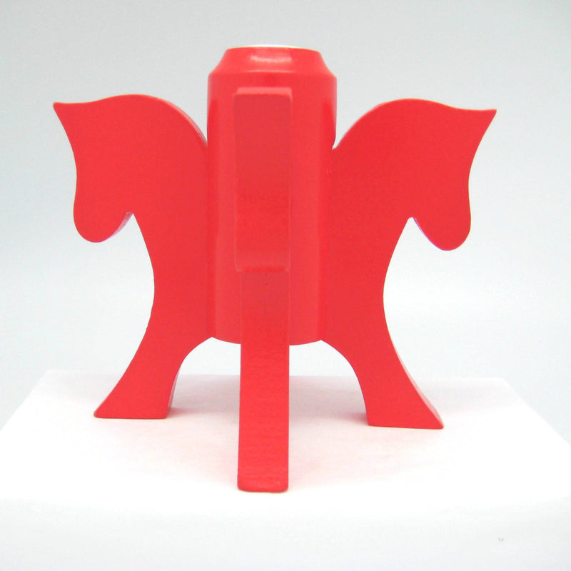 Swedish Dala Horse Candle Holder - Below $10, Candle Holders, Candles, CT-150, Dala Horse, Decorations, Home & Garden, PS-Party Favors, Scandinavian, swedish, Votive - 2 - 3
