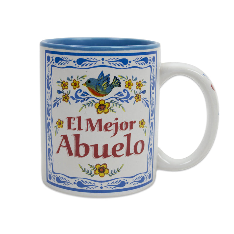 Abuelo Gift Idea Unique Coffee Mug  "El Mejor Abuelo"