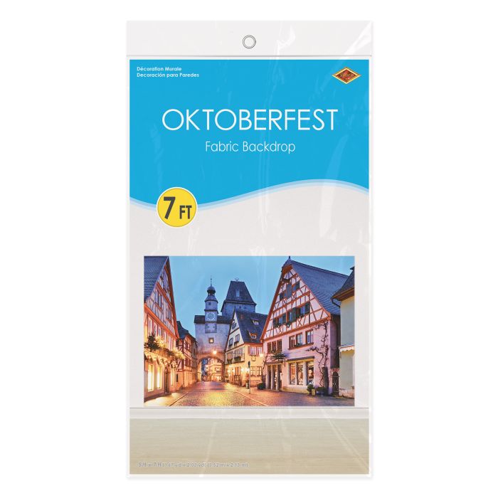 Oktoberfest Fabric Backdrop 5' x 7'