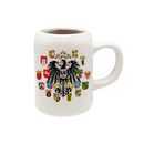 German Eagle Coat of Arms Stoneware Deutschland Coffee Mug| 12 oz