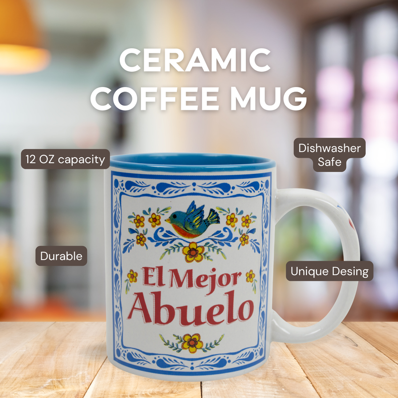 abuelo coffee mug El Mejor Abuelo Coffee Mug Great Gift Idea for Abuelo