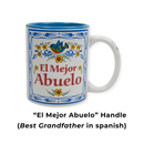 Abuelo Gift Idea Unique Coffee Mug  "El Mejor Abuelo"