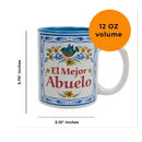Abuelo Gift Idea Unique Coffee Mug  "El Mejor Abuelo"