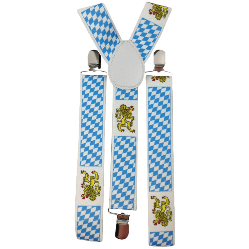 Oktoberfest Costume Suspenders Bayern