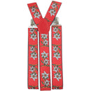 Oktoberfest Costume Suspenders Edelweiss