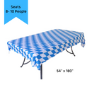 Oktoberfest Party Decoration Bavarian Plastic Tablecloth | Roll Option: 40"x100' & 54"x100' | Precut Tablecloth: 54"x108" |