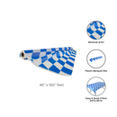 Oktoberfest Party Decoration Bavarian Plastic Tablecloth | Roll Option: 40"x100' & 54"x100' | Precut Tablecloth: 54"x108" |