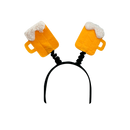 Mini Hat Beer Mug Headband German Costume Accessory