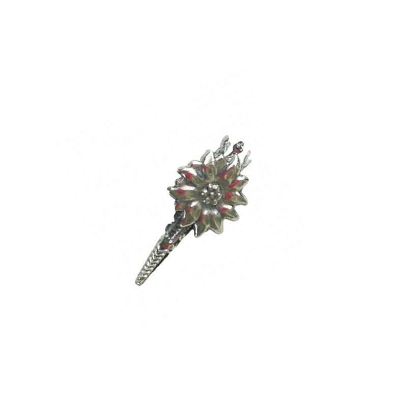 German Edelweiss Hat Pin Piece