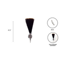 Hair Brush Edelweiss German Hat Pin