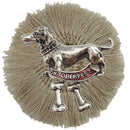 German Style Metal Hat Pin Fringe Dachshund Oktoberfest Banner Costume Accessory