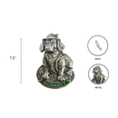 German Dachshund Collectible Metal Hat Pins with Metal Clasp For Men with "Germany" Banner for German Costume By Oktoberfest Haus