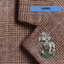 German Dachshund Collectible Metal Hat Pins with Metal Clasp For Men with "Germany" Banner for German Costume By Oktoberfest Haus