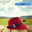 German Dachshund Collectible Metal Hat Pins with Metal Clasp For Men with "Germany" Banner for German Costume By Oktoberfest Haus