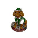 German Dachshund Collectible Metal Hat Pins with Metal Clasp For Men with "Oktoberfest" Banner for German Costume By Oktoberfest Haus