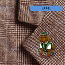 German Dachshund Collectible Metal Hat Pins with Metal Clasp For Men with "Oktoberfest" Banner for German Costume By Oktoberfest Haus