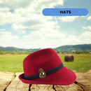 German Dachshund Collectible Metal Hat Pins with Metal Clasp For Men with "Oktoberfest" Banner for German Costume By Oktoberfest Haus