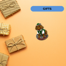 German Dachshund Collectible Metal Hat Pins with Metal Clasp For Men with "Oktoberfest" Banner for German Costume By Oktoberfest Haus