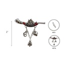 Oktoberfest Metal German Hat Pins Metal Medallion Cuckoo Clock With Germany Banner, Oktoberfest Costume Accessories, Ideal For Those Who Enjoy Traditional Hat Pins | by Oktoberfest Haus