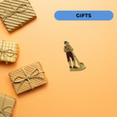 Alpen Horn Player Collectible Metal Hat Pins with Metal Clasp For Men with "Oktoberfest" Banner for German Costume By Oktoberfest Haus