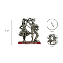 German Festival Dancers Collectible Metal Hat Pins with Metal Clasp For Men with "Germany" Banner for German Costume By Oktoberfest Haus