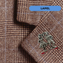 German Festival Dancers Collectible Metal Hat Pins with Metal Clasp For Men with "Germany" Banner for German Costume By Oktoberfest Haus