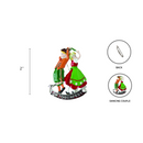 German Oktoberfest Dancers Metal Hat Pin