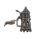 Engraved German Themed Beer Stein with Germany Charm