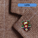 Germany Cuckoo Clock Collectible Metal Hat Pins with Metal Clasp For Men for German Costume By Oktoberfest Haus