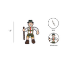 Oktoberfest German Man Metal Hat Pin