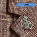 German Festival Man Collectible Metal Hat Pins with Metal Clasp For Men with "Germany" Banner for German Costume By Oktoberfest Haus