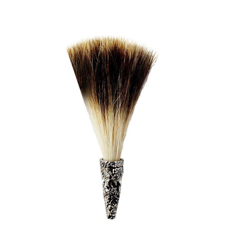 Hat Pin Gamsbart Brush with Engraved Deer/5"