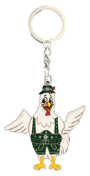 German Chicken in Lederhosen with Moving Parts