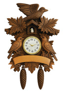 German Cuckoo Clock MDF Wood Souvenir Magnet with Functioning Clock, metal