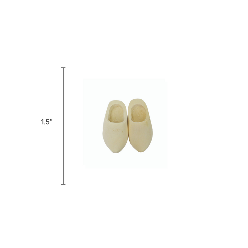 Wooden Shoes Magnetic Natural